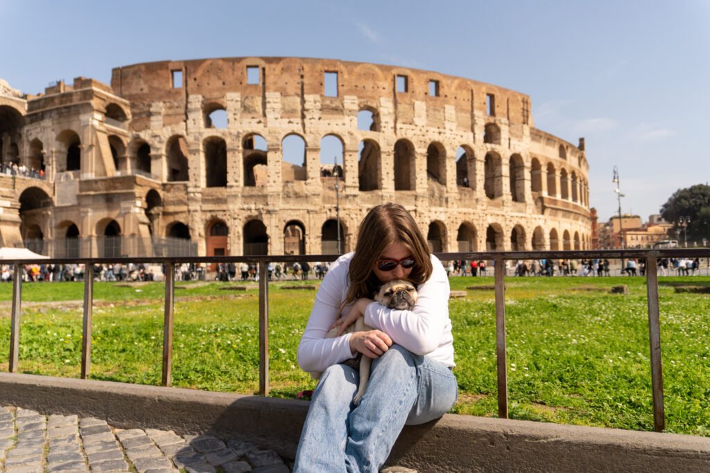 travel-blog-Rome-Italy-pets-colosseum